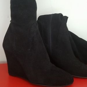 Via Spiga suede over the knee boots